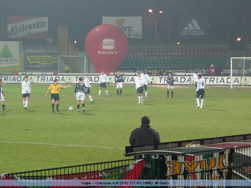 Fotorelacja: Legia - Cracovia 5:0 (3:0) (17.03.2006)  © GeoS -> [ IMG_2553 ]