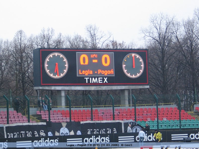 Legia - Pogoń 2:0 (0:0) (31.03.2006)  © Piotr "GeoS" Galas -> [ IMG_2691 ]