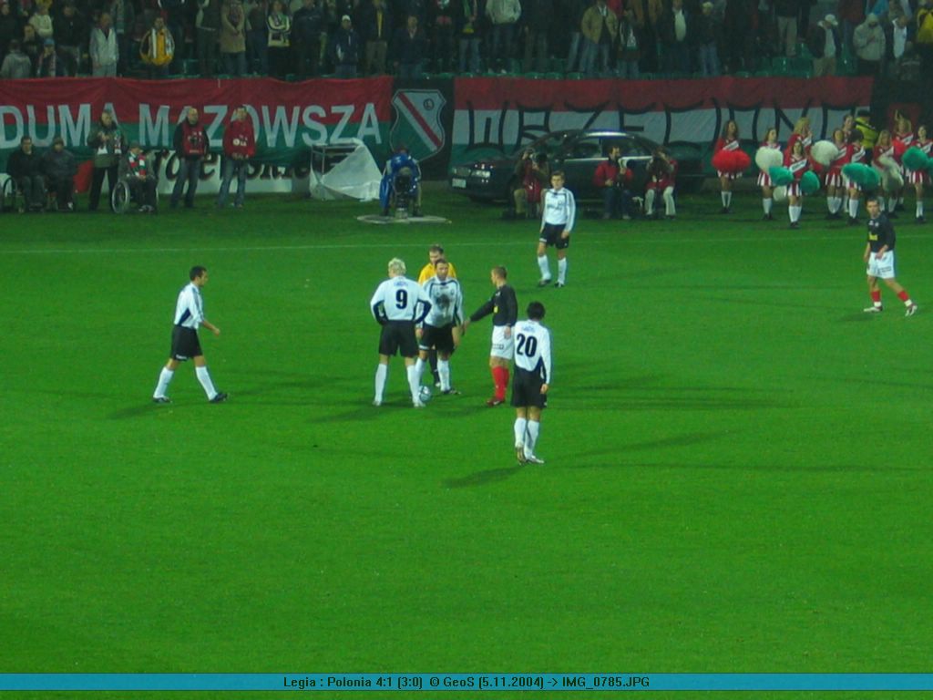 Legia : Polonia 4:1 (3:0)  © GeoS (5.11.2004) -> IMG_0785.JPG