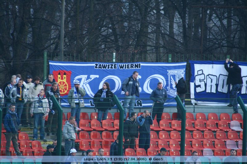 Legia Warszawa - Lech Poznań 3:1 (3:0) (12.04.2006)  © GeoS -> [ IMG_5292 ]
