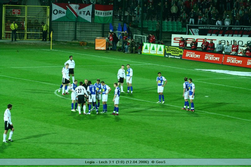 Legia Warszawa - Lech Poznań 3:1 (3:0) (12.04.2006)  © GeoS -> [ IMG_5430 ]