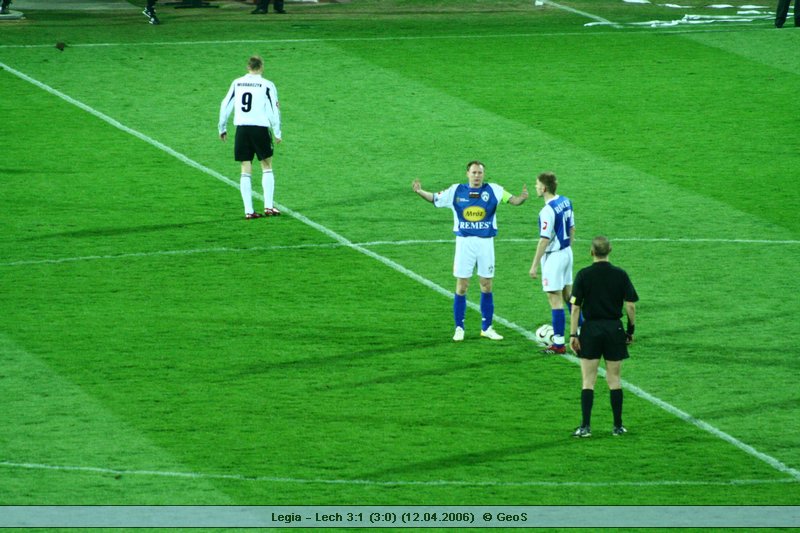 Legia Warszawa - Lech Poznań 3:1 (3:0) (12.04.2006)  © GeoS -> [ IMG_5434 ]