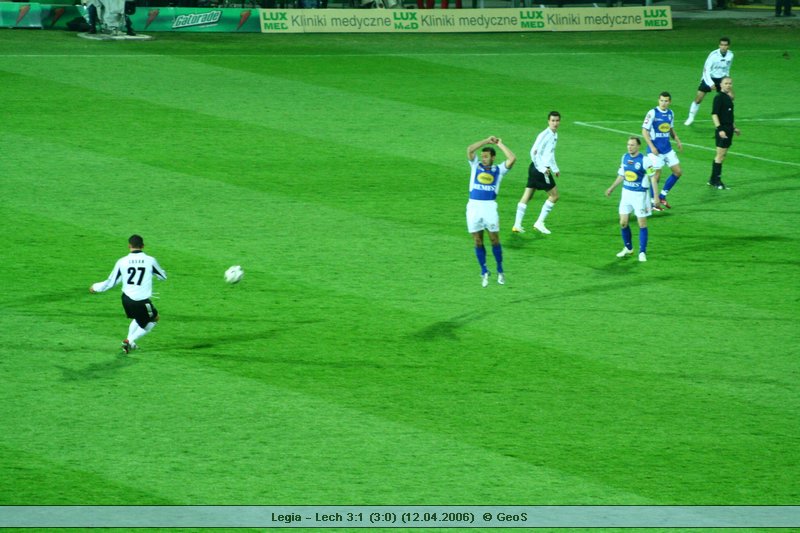 Legia Warszawa - Lech Poznań 3:1 (3:0) (12.04.2006)  © GeoS -> [ IMG_5442 ]