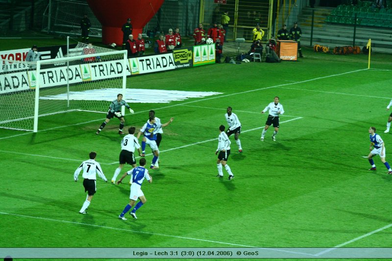 Legia Warszawa - Lech Poznań 3:1 (3:0) (12.04.2006)  © GeoS -> [ IMG_5445 ]