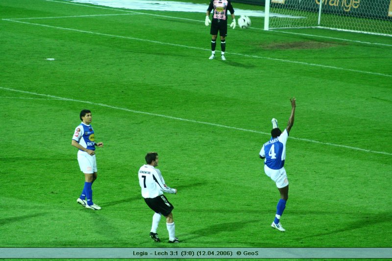 Legia Warszawa - Lech Poznań 3:1 (3:0) (12.04.2006)  © GeoS -> [ IMG_5457 ]