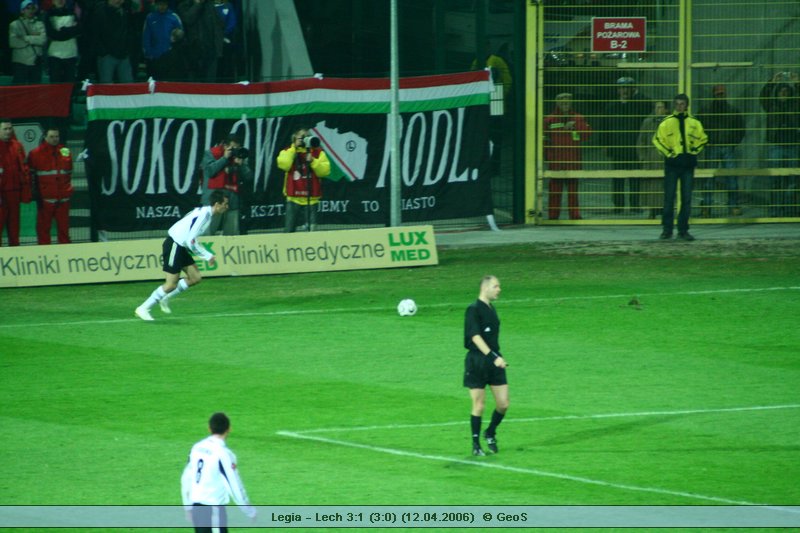 Legia Warszawa - Lech Poznań 3:1 (3:0) (12.04.2006)  © GeoS -> [ IMG_5462 ]