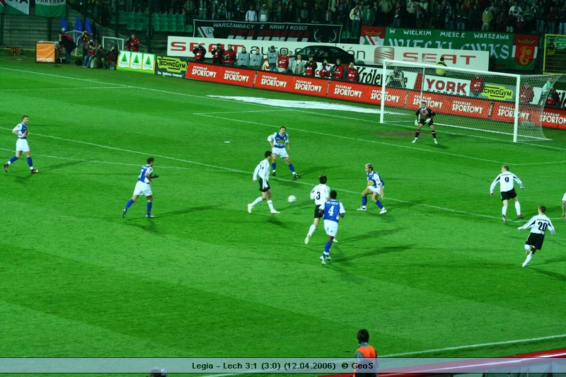 Legia Warszawa - Lech Poznań 3:1 (3:0) (12.04.2006)  © GeoS -> [ IMG_5474 ]