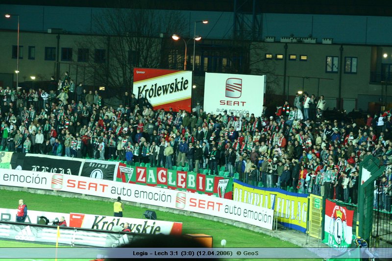 Legia Warszawa - Lech Poznań 3:1 (3:0) (12.04.2006)  © GeoS -> [ IMG_5479 ]
