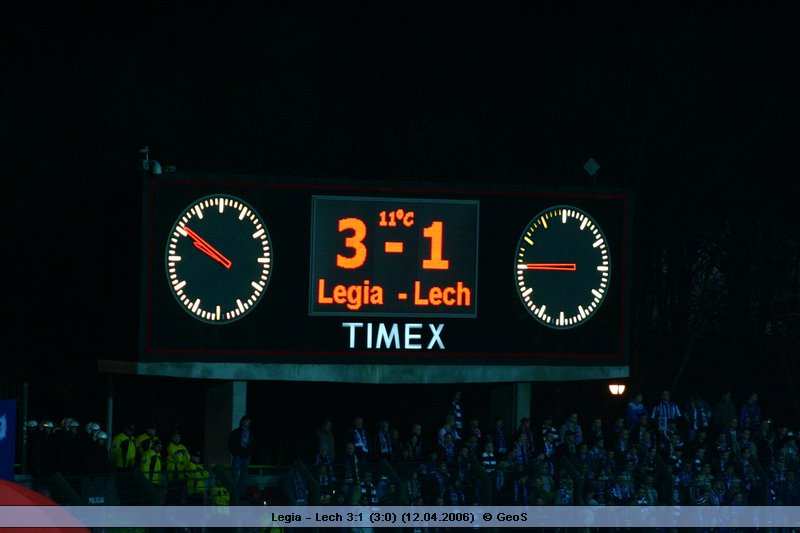 Legia Warszawa - Lech Poznań 3:1 (3:0) (12.04.2006)  © GeoS -> [ IMG_5535 ]